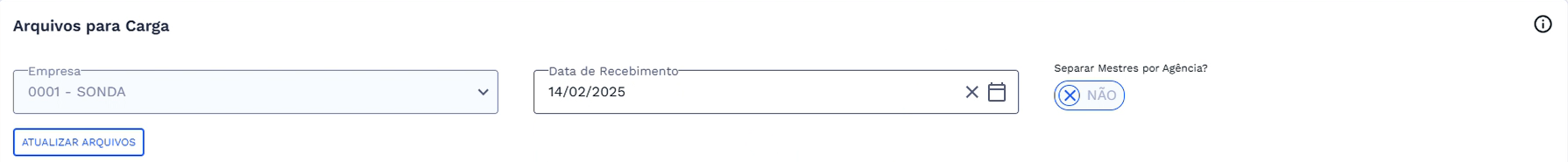 Figura 3: Campo preenchido